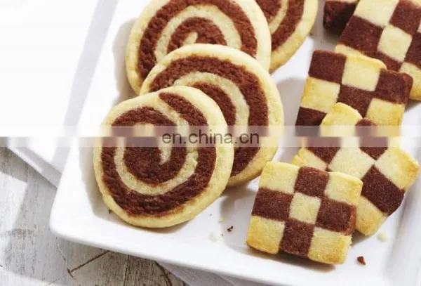 High Quality Automatic Encrusting Bear Biscuit Panda Cookie Forming Machine for Retail photo-4