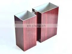 SHENGXIN Chinese Factory Hot Sale Aluminium Wood Finish Profile Best Price photo-4
