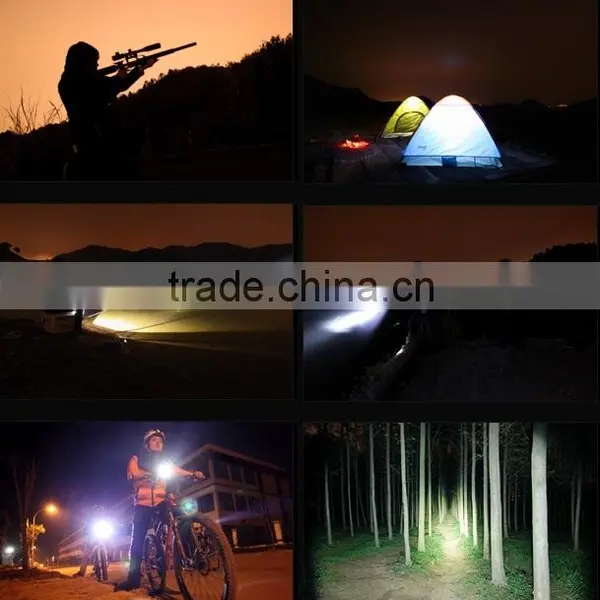 Promotion Cheap Aluminum Strong Bright Zoomable Led Flashlight photo-5