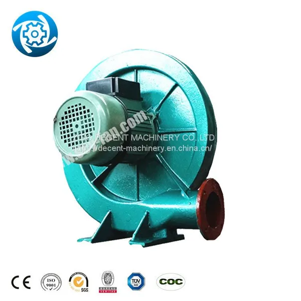 High Quality Tempering Furnace Ventilation Exhaust Fan Blower High Pressure Industrial Air Blower Aluminum Centrifugal Fan Impeller photo-4