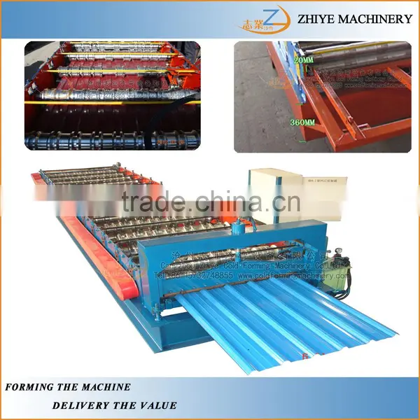 Cnc Galvanized Metal Sheets Cold Former Line /steel Wall Panel Machine Production Line photo-2