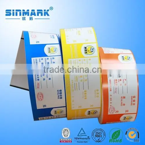 Sinmark Low Price Label Printing Window Transparent Sticker photo-3