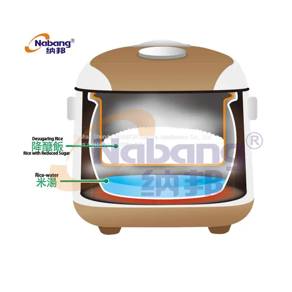 0.45L Low Sugar Multi Functions 0.27L Sugar-Reducing Desugaring Electric Digital Smart Rice Cooker photo-5