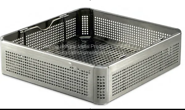 Perforated Stainless Steel Trays Sterilisation Basket – Replace Green Plastic Trays photo-2