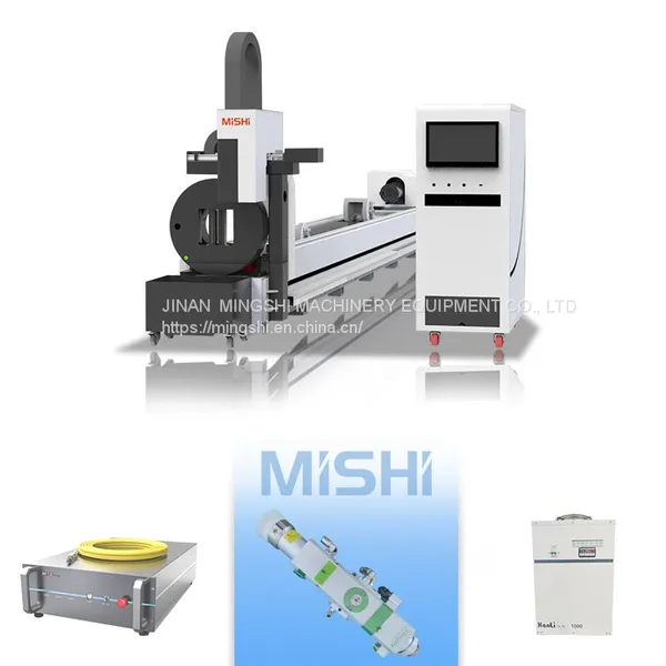 Factory Supplier Quality Assurance Tube Pipe Metal CNC Laser Cutting Machine for Carbon/ Stainless Steel Aluminum Brass photo-4