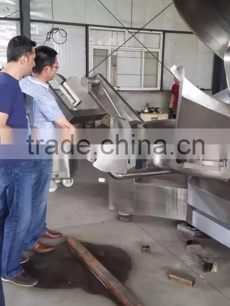 Stainless Steel Meat Bowl Cutter With Hig Efficiency photo-3