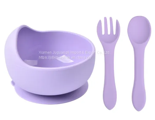 OEM Custom Waterproof Soft Silicone Baby Feeding Silicone Kit photo-3