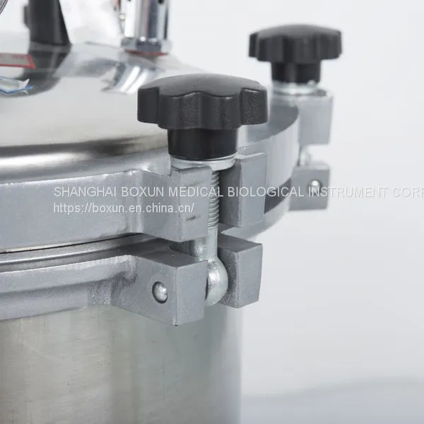 China Manufacturer Pressure Steam Steam-Pressurized Sterilizer 30L Vertical Autoclave photo-2