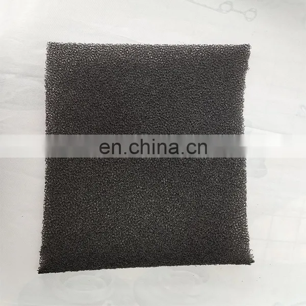 OEM Casting Silicon Carbide Foam Ceramic Filter Alumina Ceramic Foam Filter Plate