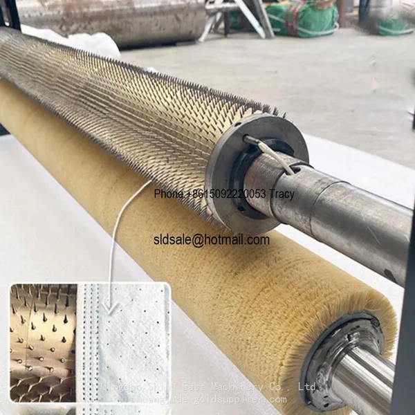 Fibrillation Roller / Perforating Pin Cylinder / Needle Perforation Roller Shaft for Plastic Nonwoven and Paper Film photo-3