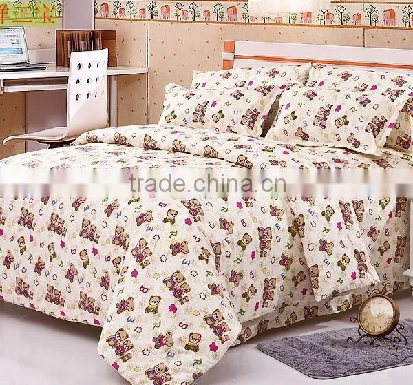 Very Cheap Printing Polyester Bedding Set photo-3