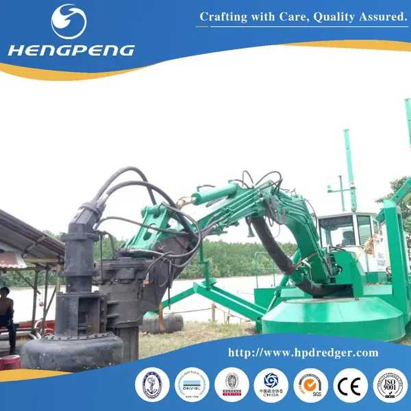 Heng Peng Zirconium Titanium Ore Cutter Suction Dredger Xk2508 *HP photo-5