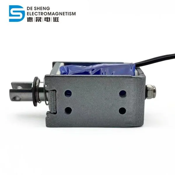 DS-0837 DC 12V 24V Stroke 8mm Pull Push Solenoid Actuator for Various Applications photo-4