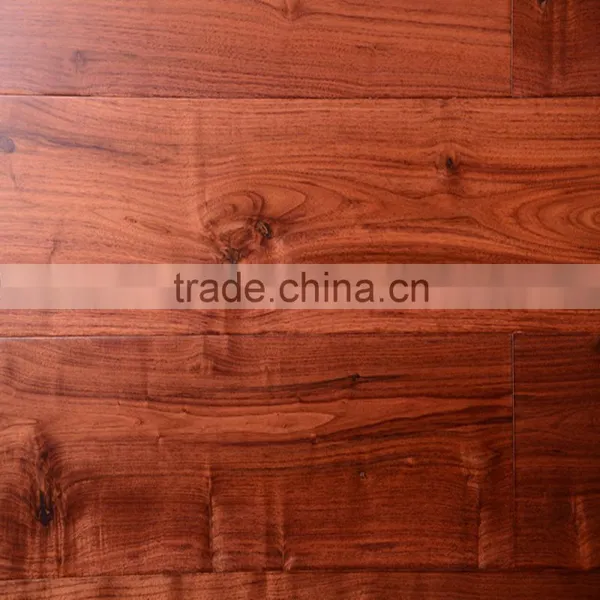 Luxury and Durable Black Walnut Smooth Engineered Wear-resistant Hardwood Flooring
