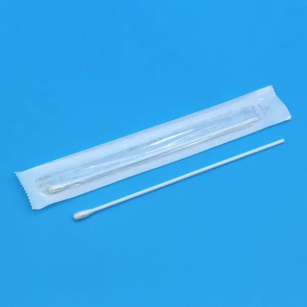 Specimen Collection Medical Sterile Rayon Swab With Polystyrene Handle photo-4