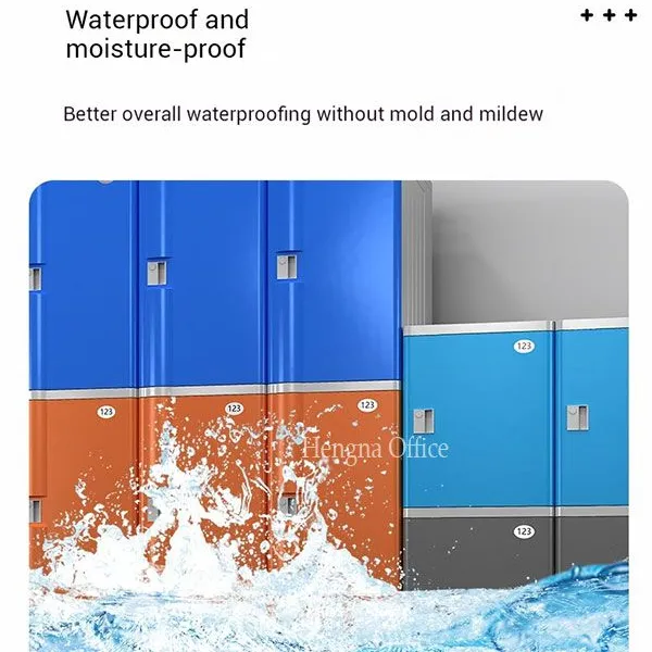 ABS Storage Locker-PCL764 |DIY Combined Adjustable Laminates & Built-in Storage Box for University Hallway Library-Hengna photo-5