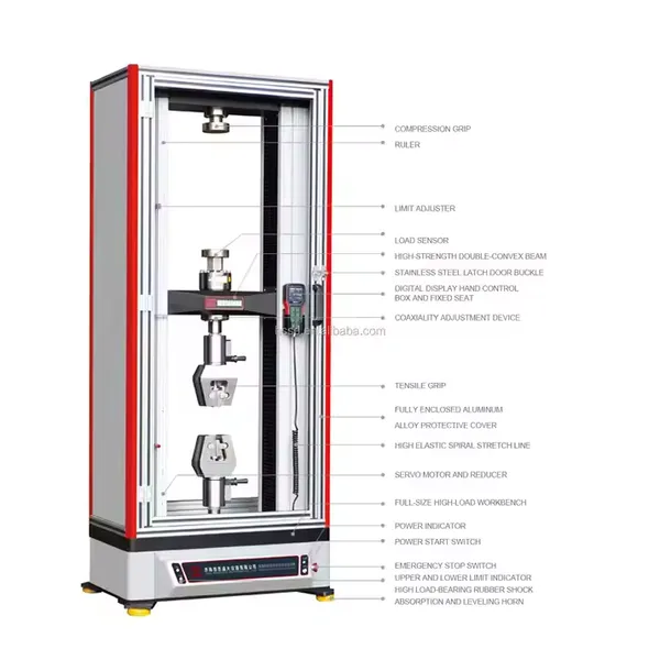 Hot Sale 100KN Electronic Universal Wood-Based Panel Tensile Testing Machine Premium Equipment for Comprehensive Testing photo-4