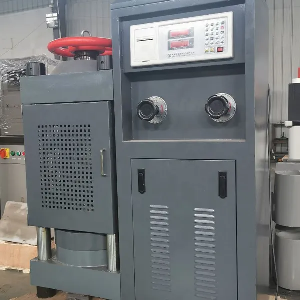 YES-2000 Digital Display Manual Compression Testing Machine photo-3