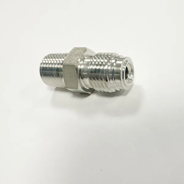 Precision Machined VCR Tee Fitting for Vacuum Applications
