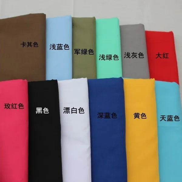 Tc Woven Bleached Dyed Poplin Fabric 76617 Trueran Fabric T Shirt Ce Plain Fabrics Woven Bci Lightweight Interlining EN 100gsm 110*76 photo-4