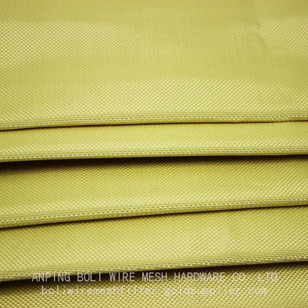 Fire Resistant Cut Resistant Stab Proof Plain Twill Kevlars Para-aramid Fiber Cloth Knitted Aramid Fabric Kevlar Fabric BOLI