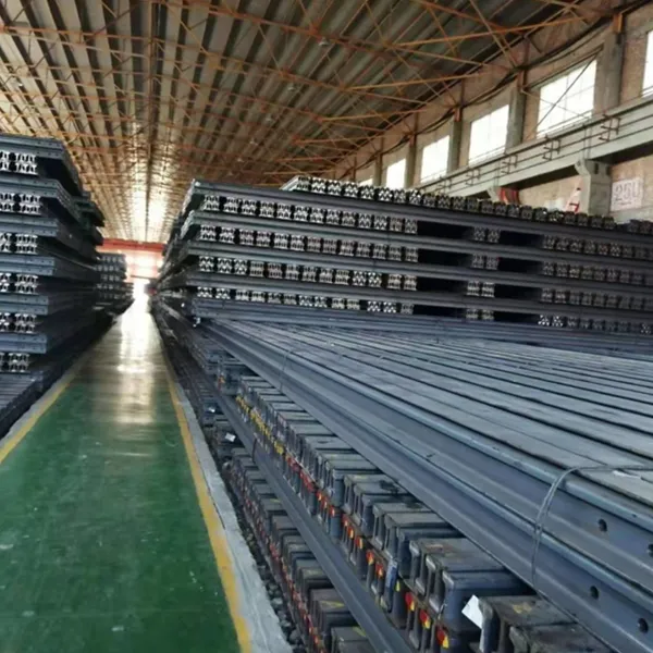Full Sets Steel Railway Rail Including Rail Sleepers Fasteners and Accessories for One Stop Purchase