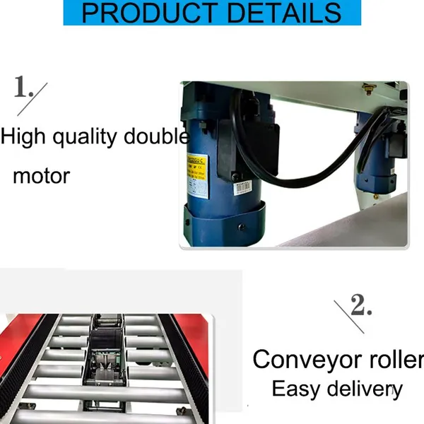 Mo-QDMECH Automatische Kartonverschließmaschine BZ038 Kartonverschließer Klebebandmaschine für die Kartonverpackungslinie photo-5