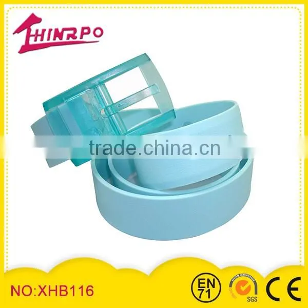 2014 Colorful Fashion TPE Belt Plastic Belt Scent Silicone Rubber Belt Perfumed