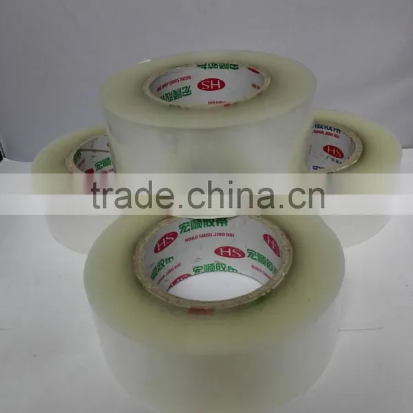 8 Rolls Packing W48MM*800Y Non-Voice Bopp Transparent Tape,Box Sealing Adhesive Tape Made in China Factory photo-3