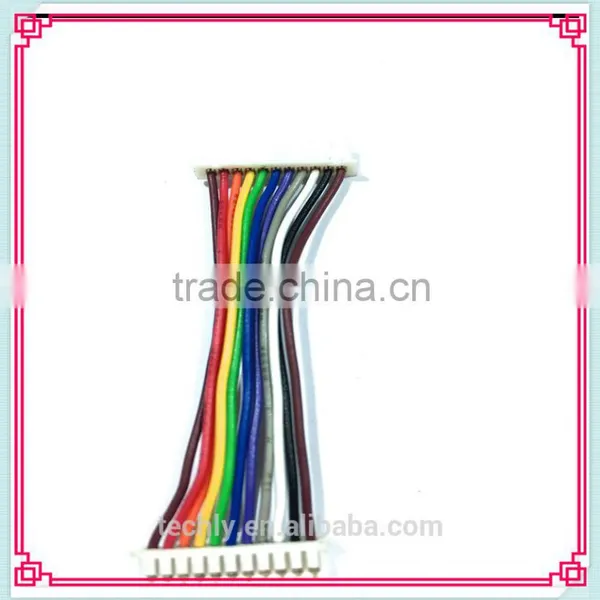1.0Pitch Rainbow Wire 20 Pin Wire To Wire Custom Cable Assembly photo-2