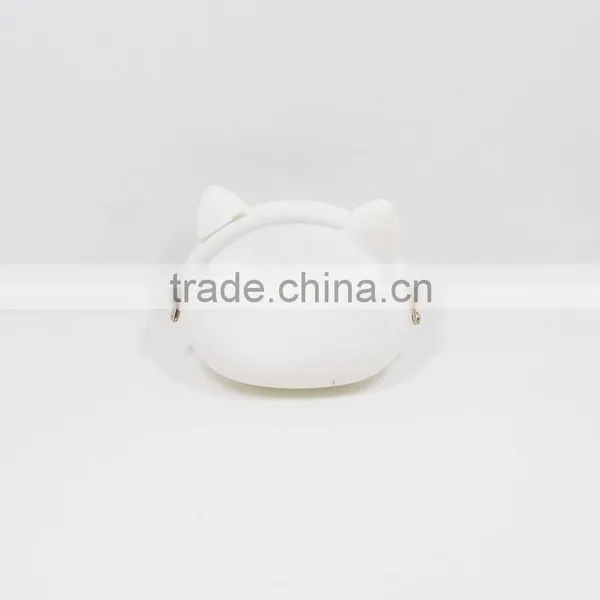 Cute Silicone Coin Purse Clasp Wallet Silicone Purse Silicone Wallet photo-2