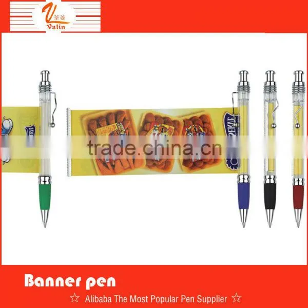 Click Banner Pen,scroll Ball Pen,flag Pen for Promotion photo-3