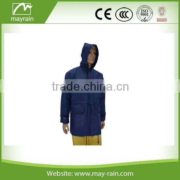 Adult Waterproof High-grade PVC Raincoat Poncho With Hood photo-2