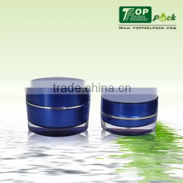 2015 Popular Acrylic Plastic Cream Jar With Screw Top Lid 15g 30g 50g 80g 100g 200g photo-4