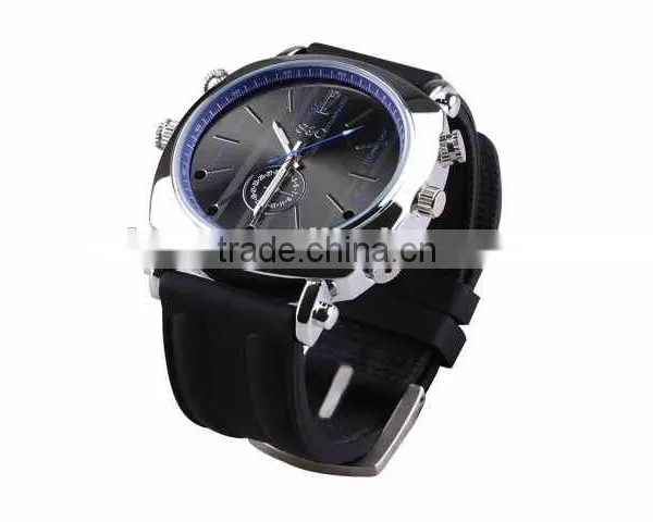 OEM Factory Fashionable Waterproof 100% 32gb Hidden Watch Camera, Sport Mini DV, Security Watch Webcam Wit HIR Night Vision photo-4