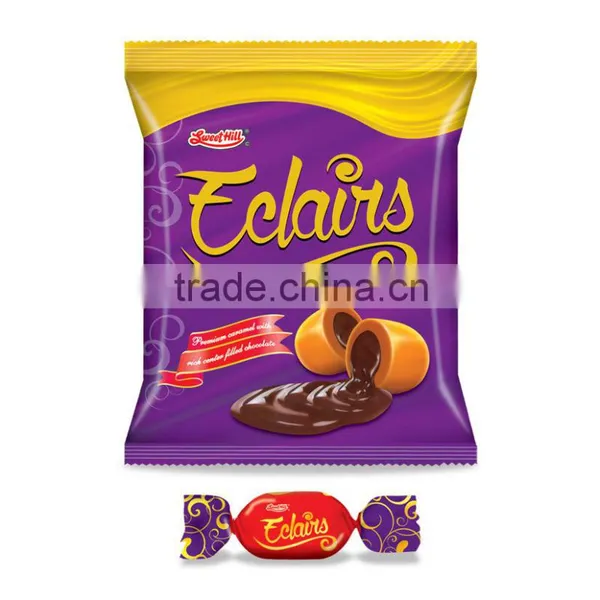 Eclairs Toffee With Center Filled Chocolate