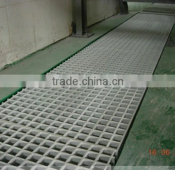 GRP pultruded grating for flooring in Power Engineering field