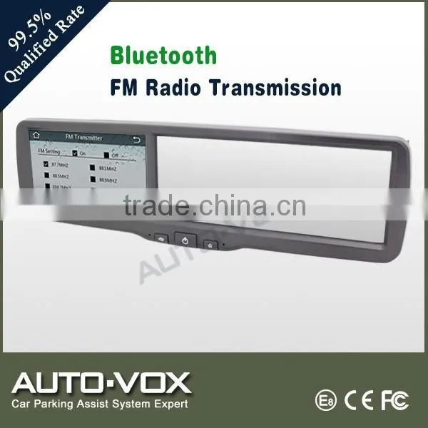Rearview Mirror Car Monitor Gps With DVR, FM Transmission photo-2