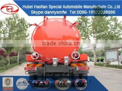 SINOTRUK Sewage Suction Tanker Truck Fecal Tank Transport Truck for Sale High Presure Cleaning photo-3