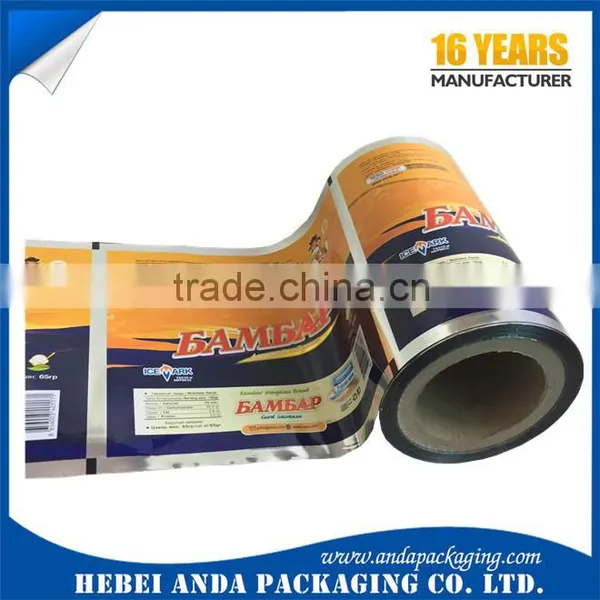 Flexible Plastic Roll Film Packaging Popsicle /plastic Frozen Food Packaging Bag/ Ice Candy Plastic Wrapper Supplier's Choice photo-3