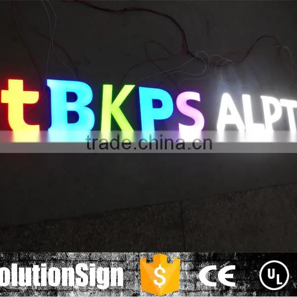 Sign Board, High Bright Front Illuminated LED Epoxy Resin Letter photo-5