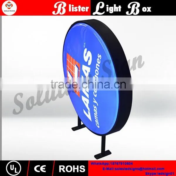 Shenzhen Custom LED Advertising Outdoor Plastic Hanging Sign photo-6
