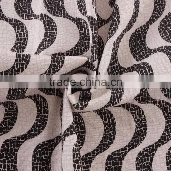 Strip Digital Printing Fabric Canvas Cotton Dress Fabric for Lady Dresses 2016 photo-4