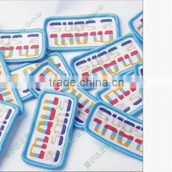 China clothing label maker, custom embroidery patch/pvc patch/woven patches