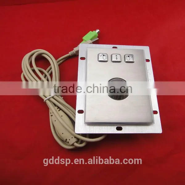 Wired Ps2 or Usb Connect Bottom Price Metal Trackball Mouse photo-2