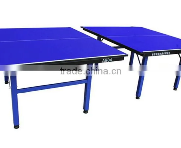 Single Fold Portable Movable Table Tennis Table photo-2