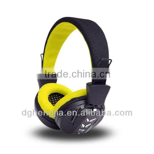 Best Design Wireless Sport Mp3 sd Card Slot Headphones With fm Radio photo-3