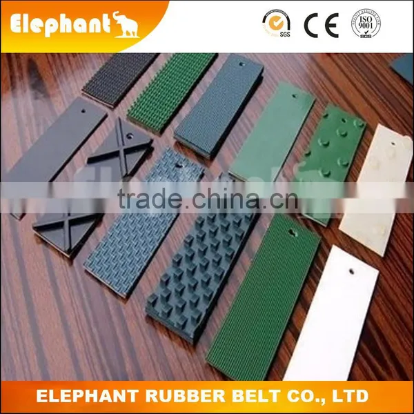 Elephant Belt Rough Top PVC PU Conveyor Belt Diamond Texture photo-4