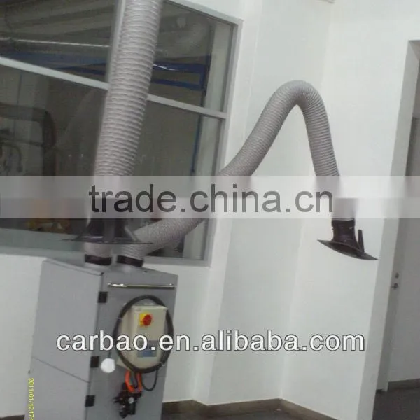 Double Arm Movable Dry Smoke Purifier With CE photo-2