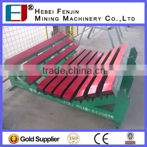 China Factory Fire Resistant Buffer Bed With Impact Bars For Roller Conveyor
